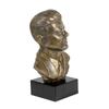 John Fitzgerald Kennedy - marble bust, statuette of a famous person, decoration for office, school, and hotel by the Art-Dog brand
