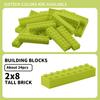 Non-Toxic 100G 2X8 High Brickbuilding Blocks Thick Figuresbricks Dots Educational Creative Sizecompatible With Plastic Toys Forchildren