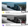7" Wireless Reverse Camera System HD Night Vision Rear View Monitor for Truck RV Bus Trailer Excavator 12V-24V Backup Camera