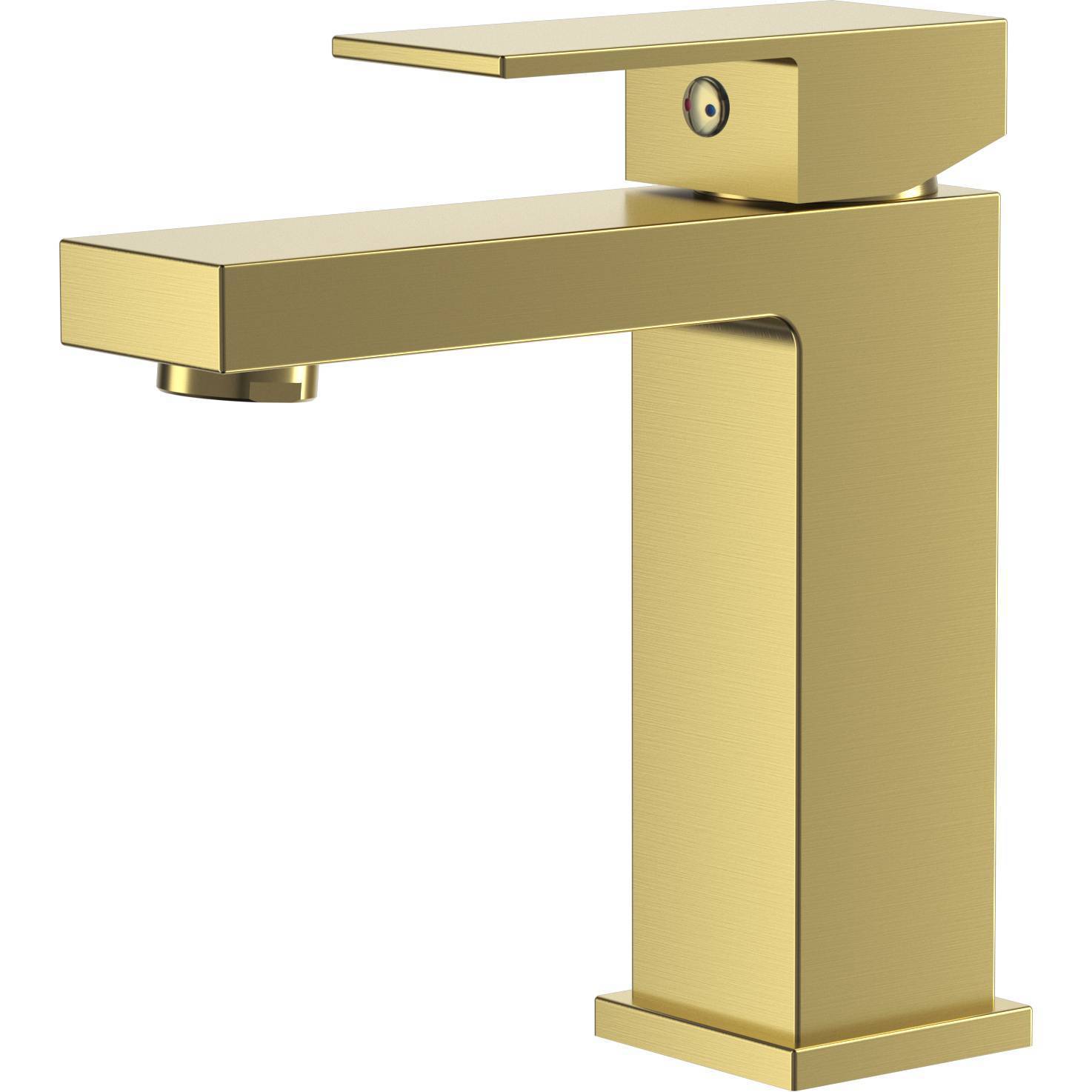 

Смеситель для умывальника D k для раковины матовое золото Bayern list da1512107