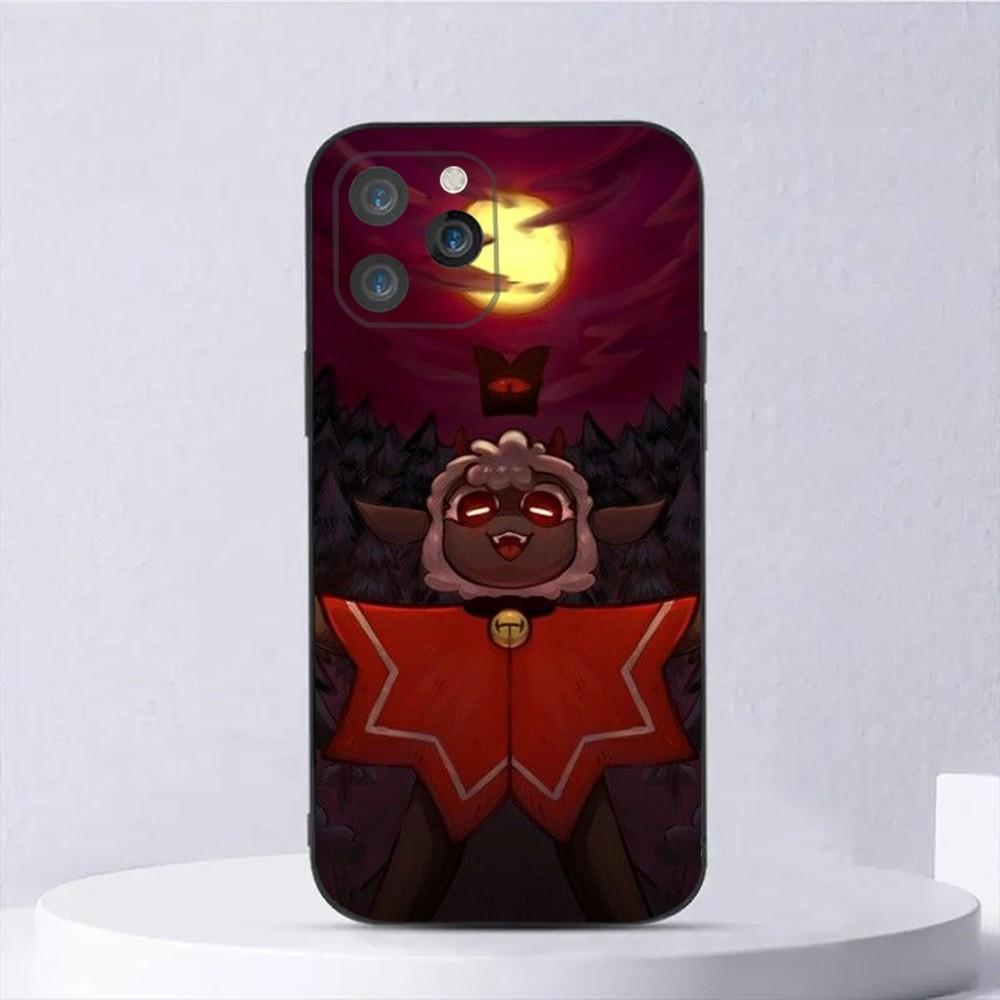 

Чехол для телефона Cult Of The Lamb C для iPhone 15,14,13,12,11,Plus,Pro Max,XS,X,XR,SE,Mini,8,7 Мягкий силиконовый черный чехол iPhone15pro