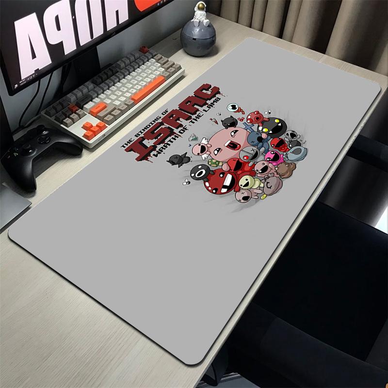 The Binding Of Isaac Mauspads Gamer Gaming Tastaturunterlage Computerzubehör Schreibtischunterlage Mauspads Gummimatte PC Schrank Mauspads