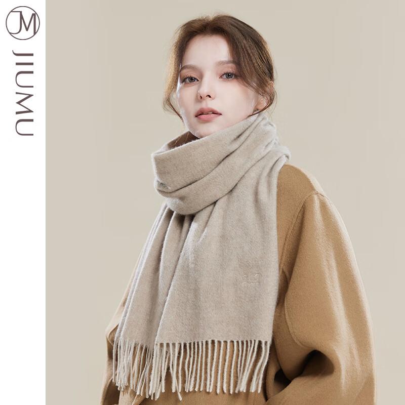 JIUMU Women's Cashmere Winter Scarf