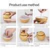 DesiDiya Round Magic Wooden Cool Mist Humidifier - Essential Oil Diffuser with LED Night Light for Car, Office, Home | One Click Controls - Light