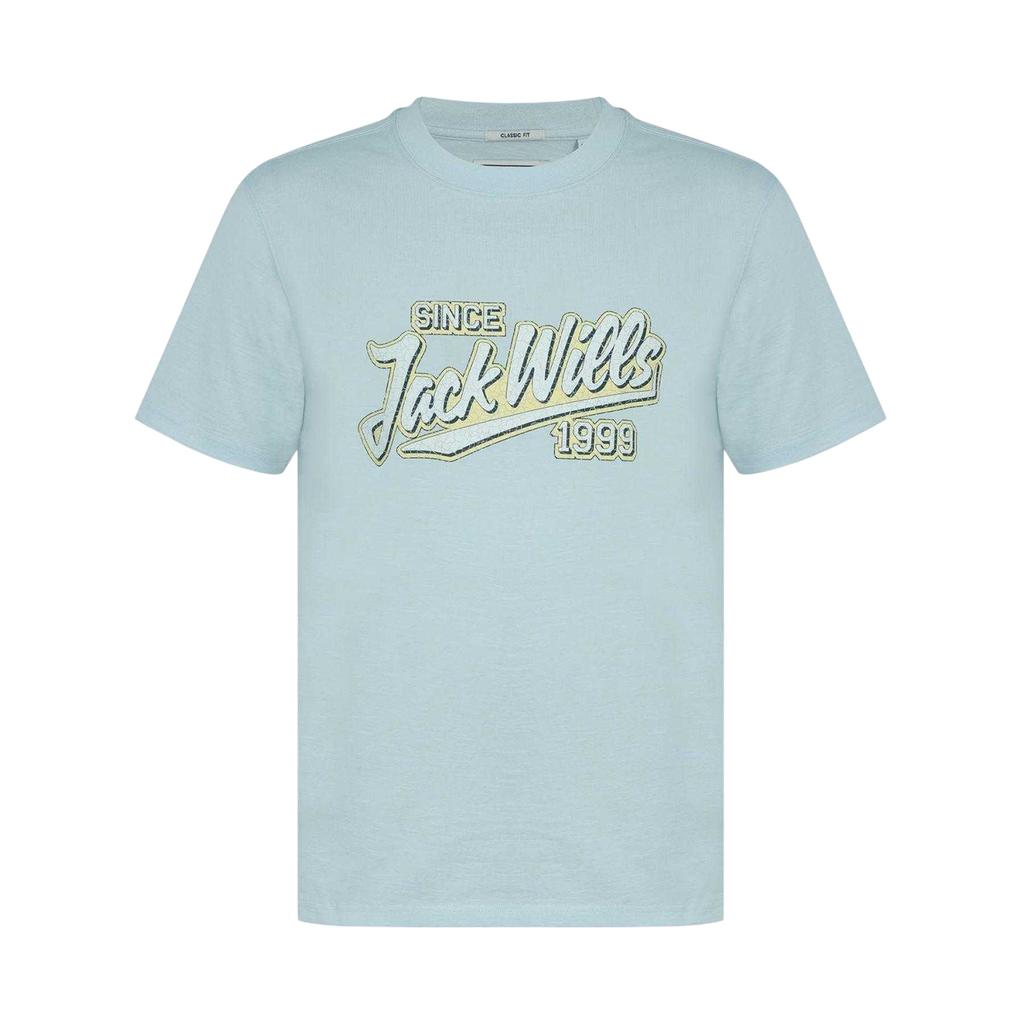 Jack Wills Mens Retro Cotton Crew Neck T-Shirt
