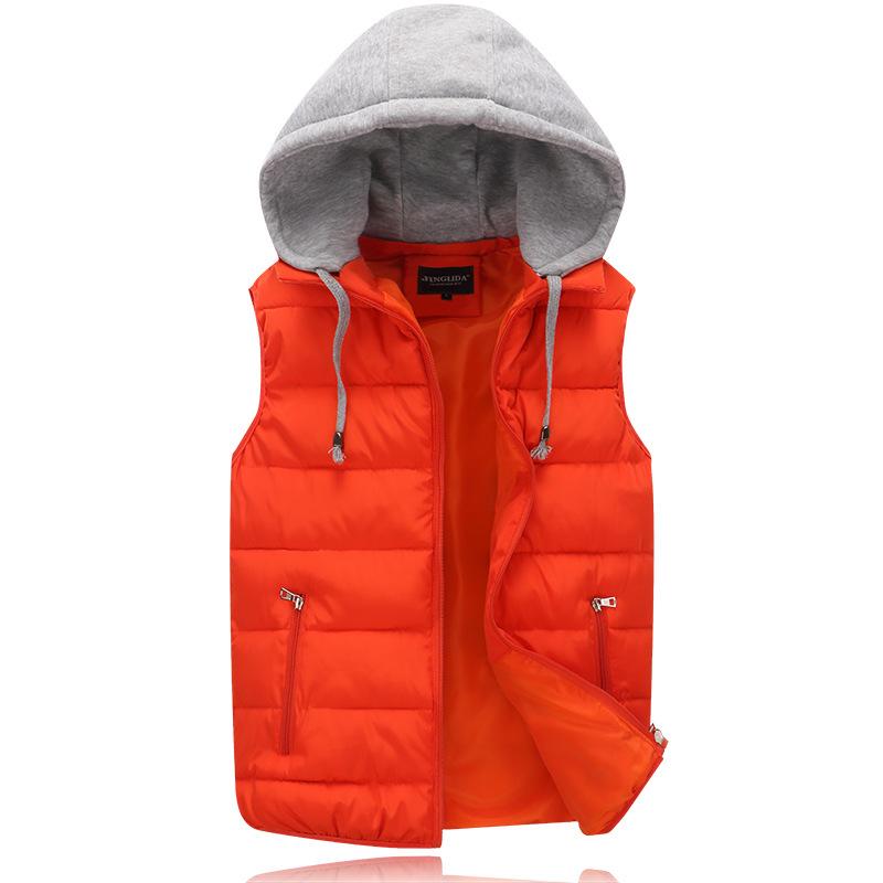 Herbst Winter Herren und Damen LOUG Bedruckte Baumwollweste