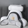 Sofa Adjustable Headboard Pillow and Waist Protection Pillow Removable, Washable, Raised, Enlarged Cushion Backrest