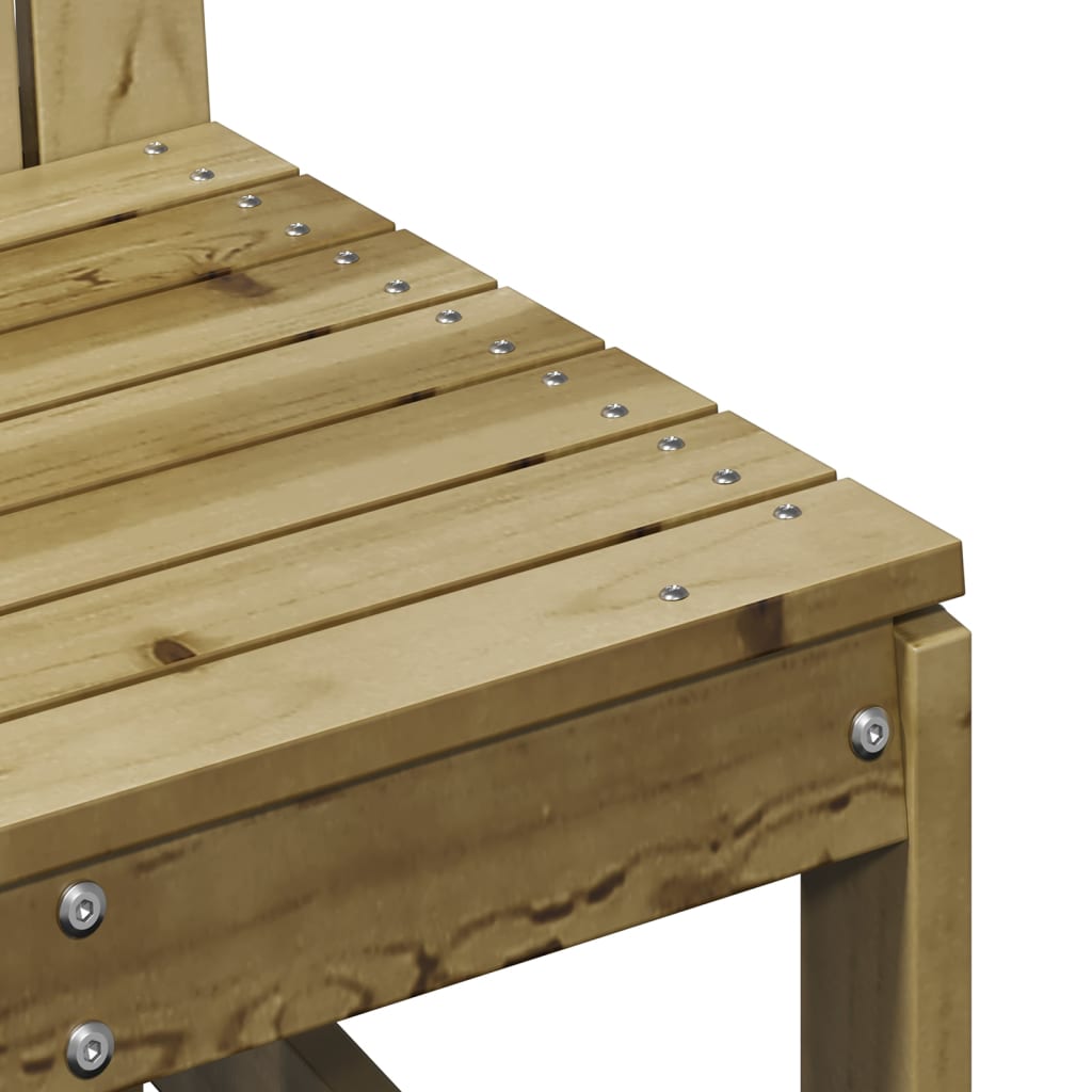 3 Piece Garden Lounge Set Pressure Treated Pine Wood