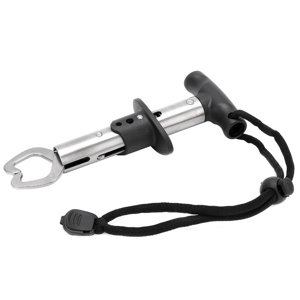 2PCS Heavy-Duty Fish Pliers Stainless Steel Fishing Gripper Portable Fish Clamp Bass Fishing