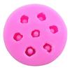 1 pieza Molde de silicona 3D Arándano Frambuesa Diy Simulación Fruta Molde Fondant