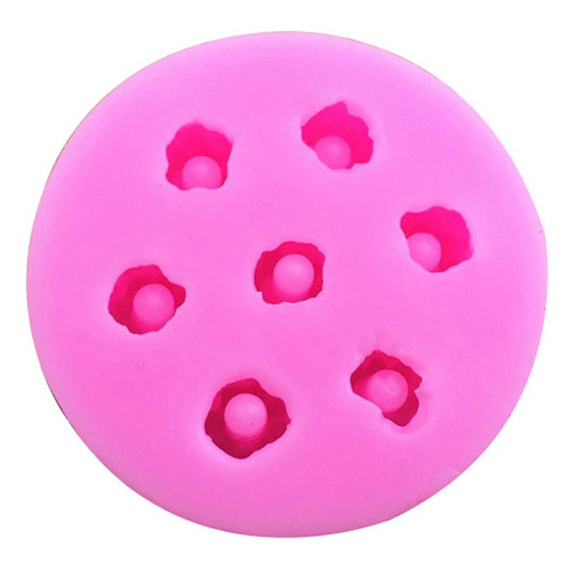 1 pieza Molde de silicona 3D Arándano Frambuesa Diy Simulación Fruta Molde Fondant