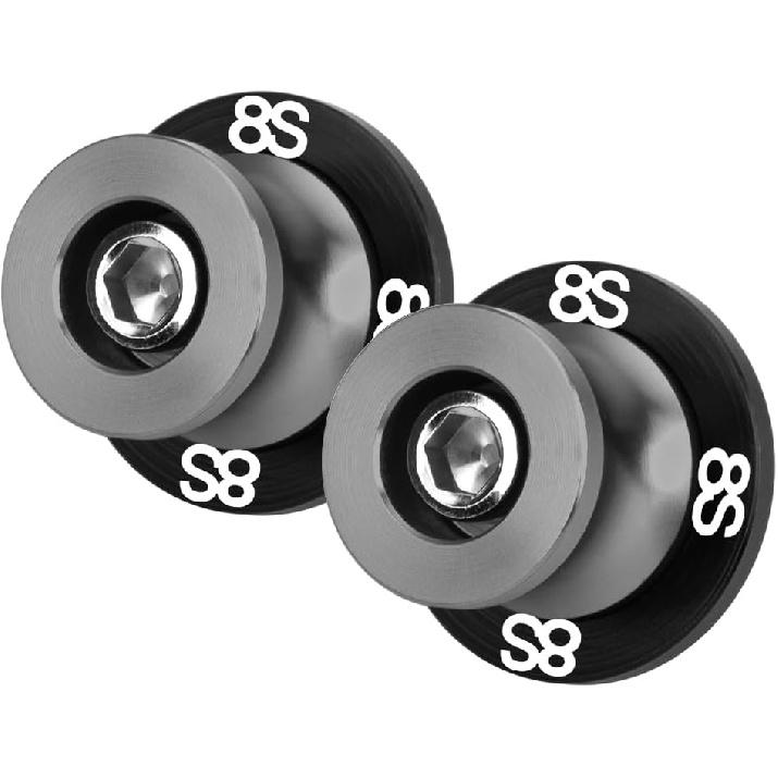 

M8 Motorcycle Swingarm Bobbins For GSX-8S 2023-2026 Paddock Stand Mounts with Shock Absorption and Rear Swingarm (See details below) gsx-8s сірий колір