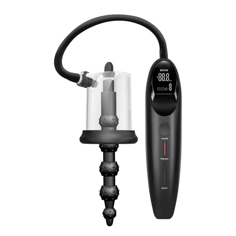 Smart Rosebud Anus Dilator Automatischer Analplug Pumpe Po Perlen Vakuumsaugbecher Prostata Massagegerät SM Sexspielzeug für Männer Frauen