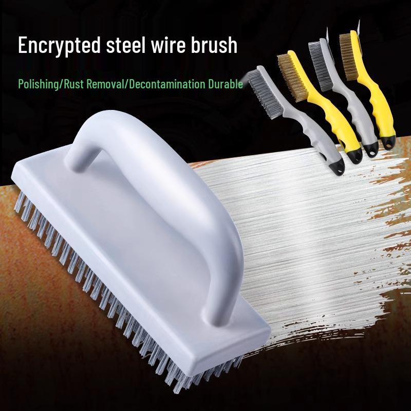 Neues Benutzer-Special: Stahldrahtbürste mit Kunststoffgriff zur Reinigung und Rostentfernung