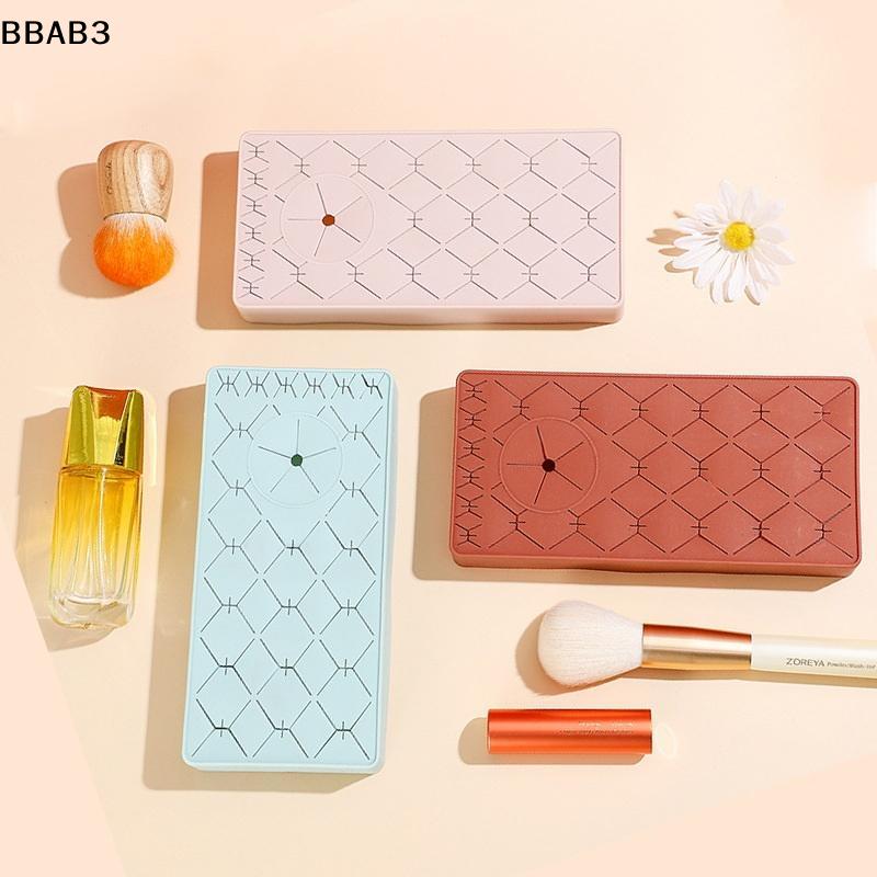 New Style Desktop Organizer Silicone Lipstick Storage Rack Cosmetic Makeup Box Eyebrow Pencil Display Brush Lipstick