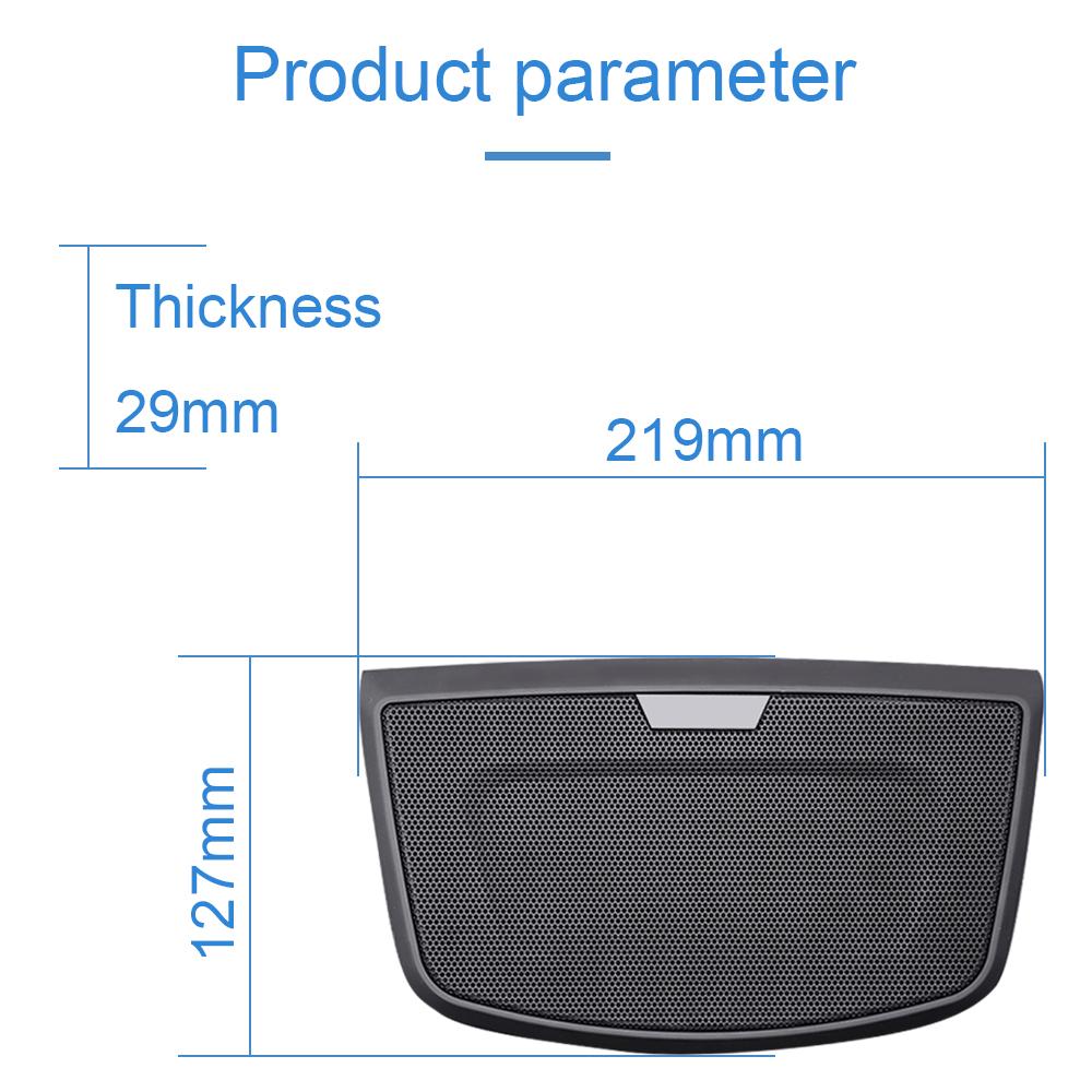 Pokrywa klaksonu deski rozdzielczej aktualizacja dla BMW F30 F31 F32 F34 3 seria GT konsola środkowa audio obudowa głośnika samochodowego