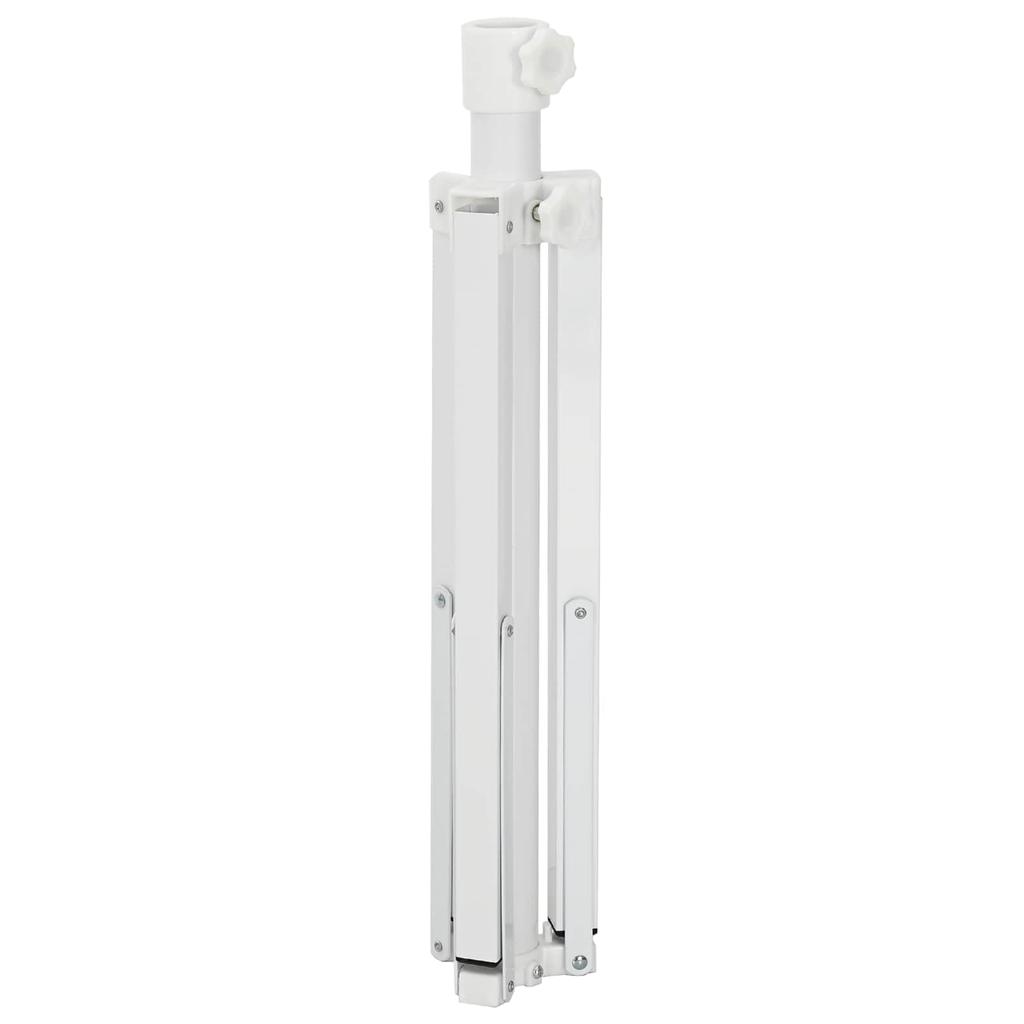 Parasol Stand White Steel for 25 32 Mm Pole