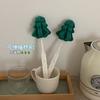 Cartoon Christmas Tree Cup Brush Creative Retractable Pine Sponge Long Handle Cup Brush Bottle Brush Home Convenient Hanging