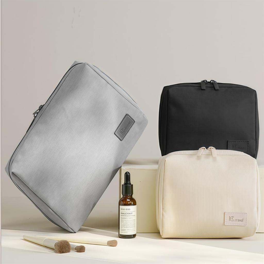 VivaViva Cosmetic Large Waterproof Compact Storage for Travel Unisex Materials Stylish Pouch, Capacity, Freestanding, Lightweight, Eco-Friendly