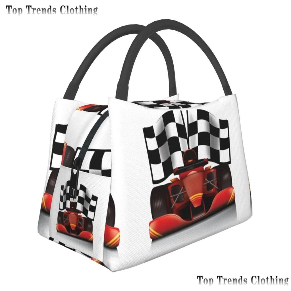 Ready To Race Thermal Insulated Lunch Bag Enduro Cross Motocross Bitumen Bike Life Resuable Lunch Container Storage Food Box