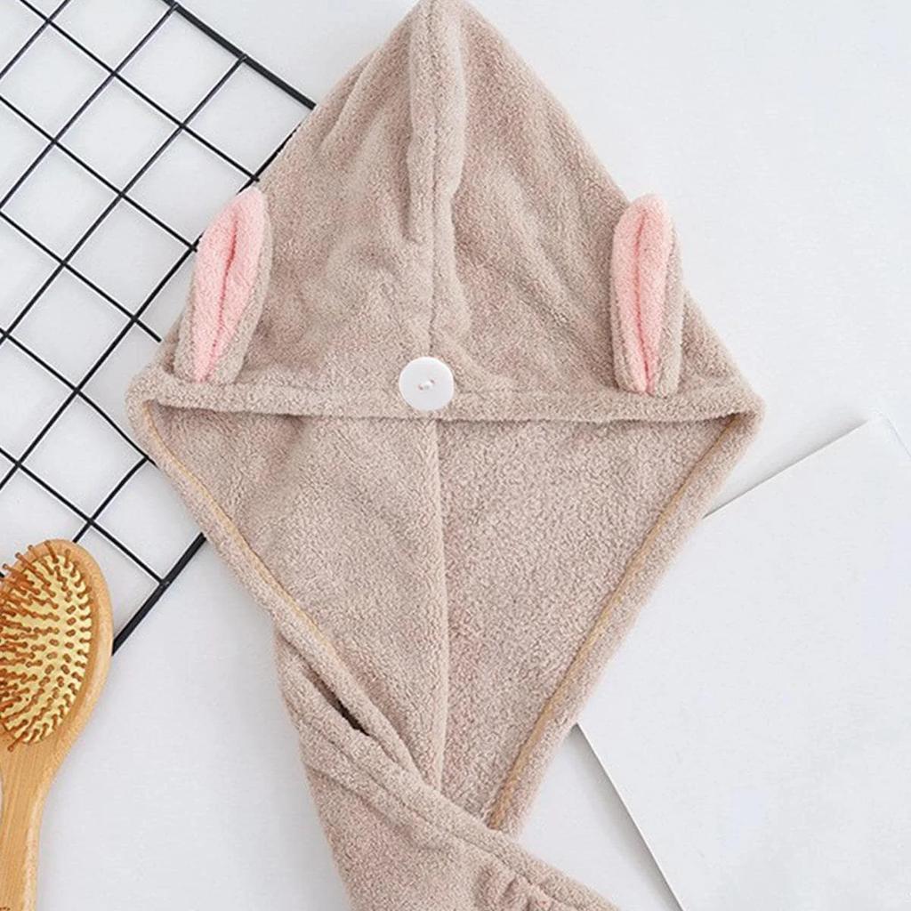 1 buc. Prosoape de Păr din Microfibră Super Absorbante Prosop de Uscat Părul Turban Pentru Femei și Fete Pălărie Magică de Uscat Părul Rapid