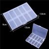 Transparent DIY Jewelry Storage Box - Detachable and Stackable Organizers for Tools and Earrings