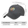 Hey Arnold Helga Pataki Cartoon Denim Fabric Cap Casual Baseball Caps Adjustable Hat Summer Unisex Baseball Hats