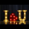LED Letter & Number Lights: Multicolor Decorations for Birthdays, Proposals, Weddings, and Parties