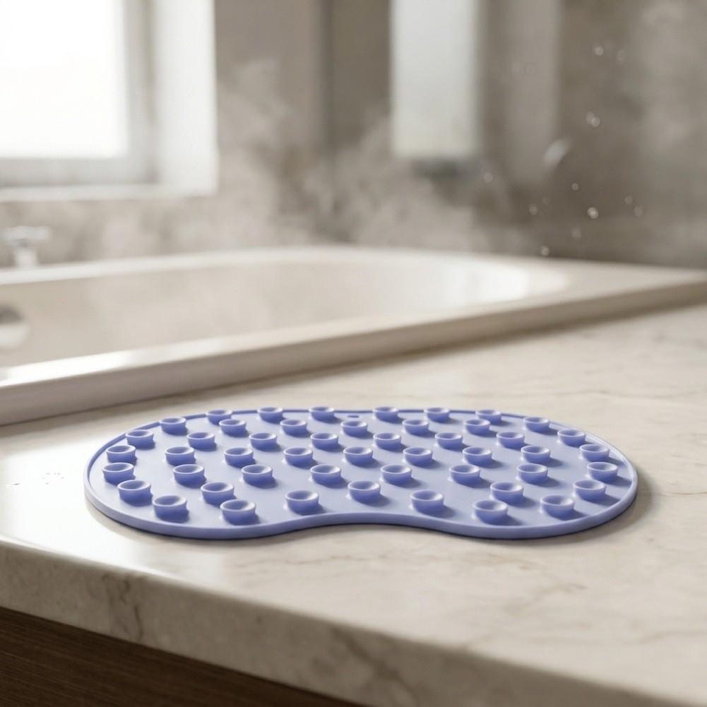 Silicone Bath Brush In Multiple Colors for Personalized Bath Experience