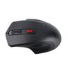 Wireless Mouse 2.4G Wireless Transmission Three DPI Adjustable Ergonomic Design Gaming MouseBlack