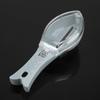 Fast Remove Fish Skin Scraping Brush Plastic Scraper Kitchen Cleaning Fishes Knife(White)