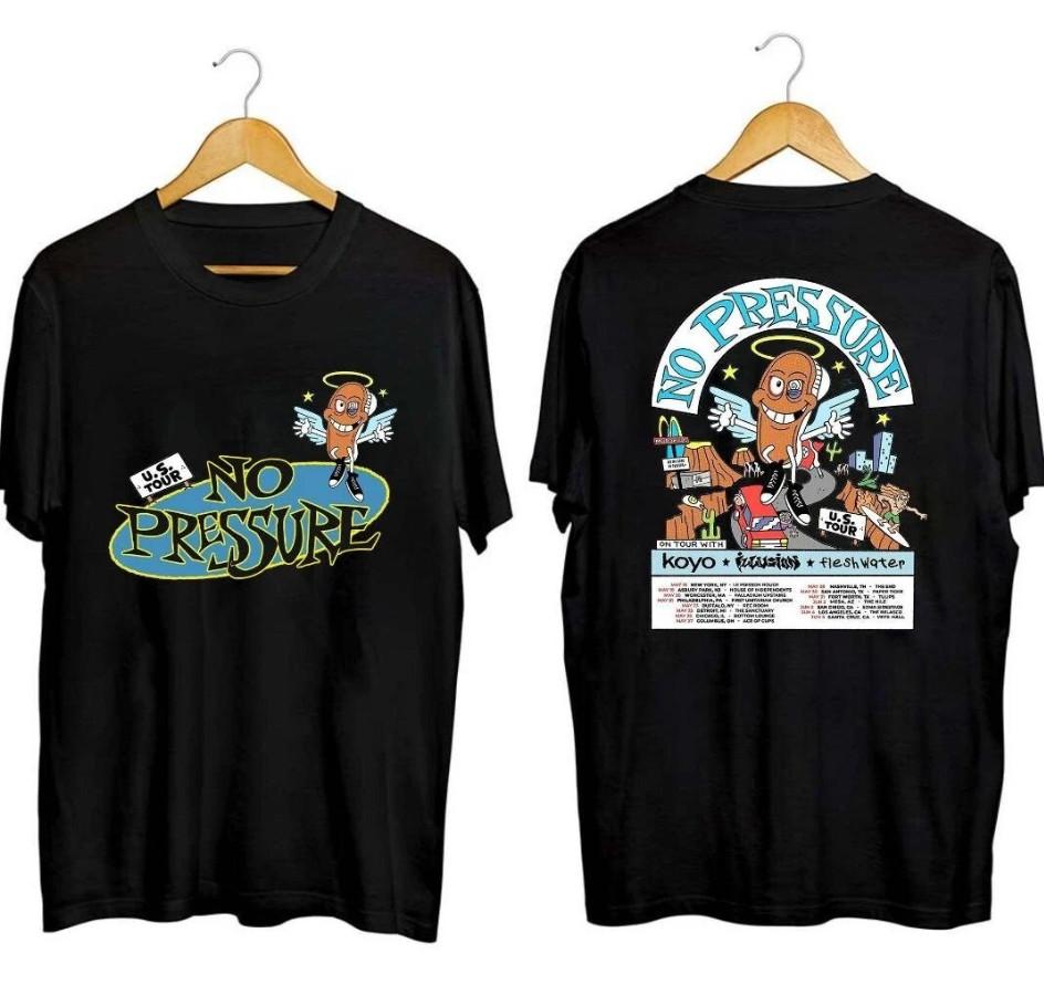 No Pressure Illusion Fleshwater 2023 Tour T-shirt size S-5XL M
