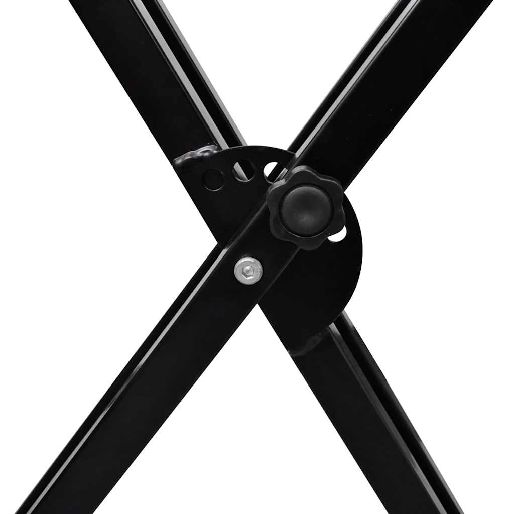 Adjustable Double Reinforced Keyboard Stand X Frame