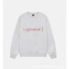 STU26 Otoño Invierno Unisex Oversized Algodón Cuello Redondo Sudadera de Manga Larga Adolescentes Adultos