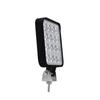 Car Led Bar Worklight Mini 16Smd Round Square Work Light 12V Auto Light Fog Lamp Off Road For Atv Suv Spotlight