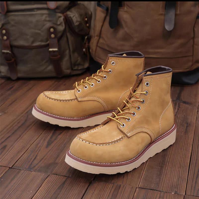Vintage British Men Casual Ankle Boots