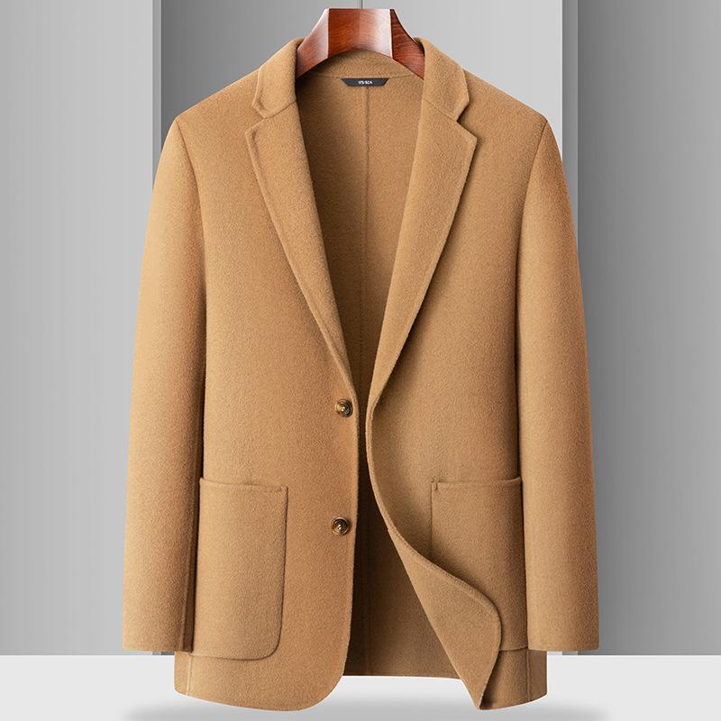 Autumn and Winter New Thickened Down Take-off Liner Woolen Suit Woolen Jacket