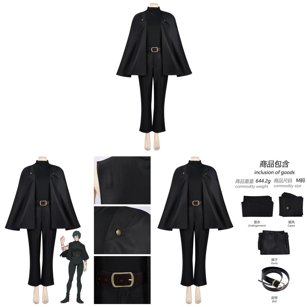 Costume Cosplay Zenin Maki de Jujutsu Kaisen Style Rue Pour les Fans