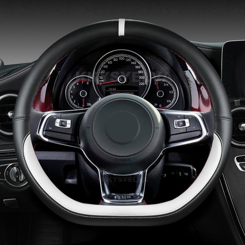 

Кожаный чехол на руль автомобиля из микрофибры для VW Beetle 2012-2016 2018 Up 2013-2016 2017 2018 Авто