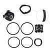 Set Bike Computer Mount Black For Garmin Spare Parts