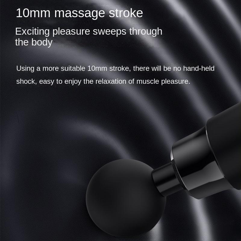 Fitness Relaxation Muscle Electric Intelligent Mini Massager Multi speed Variable speed Vibration Multi functional Fascia Gun