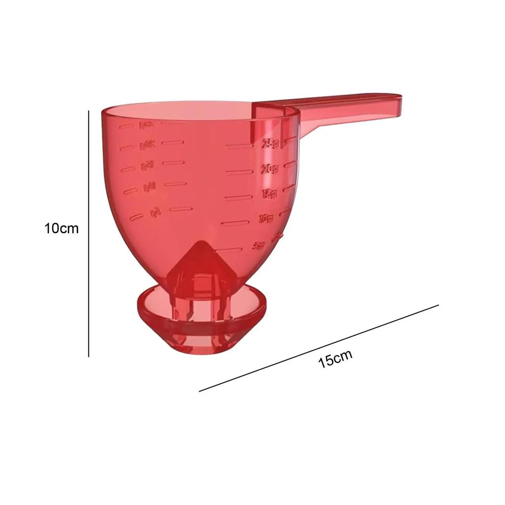 Convenient Measuring Scoop Kitchen Tool Measuring Scoop New portable leak proof measuring spoon with anti overflow function