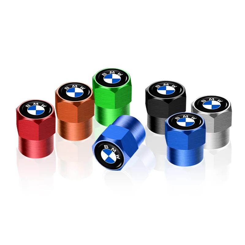 XZXCK1 For BMW New 2025 4pcs Anti-Rust Hexagonal Tire Caps Metal Valve Protectors Accessory For BMW E46 E90 E60 F10 E39 F30 E36 E87 E90