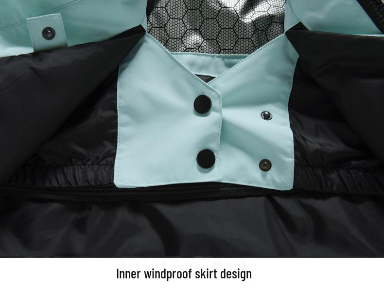 Couple Style Waterproof Windproof Ski Jacket - Warm, Breathable & Wear-Resistant for Men & Women