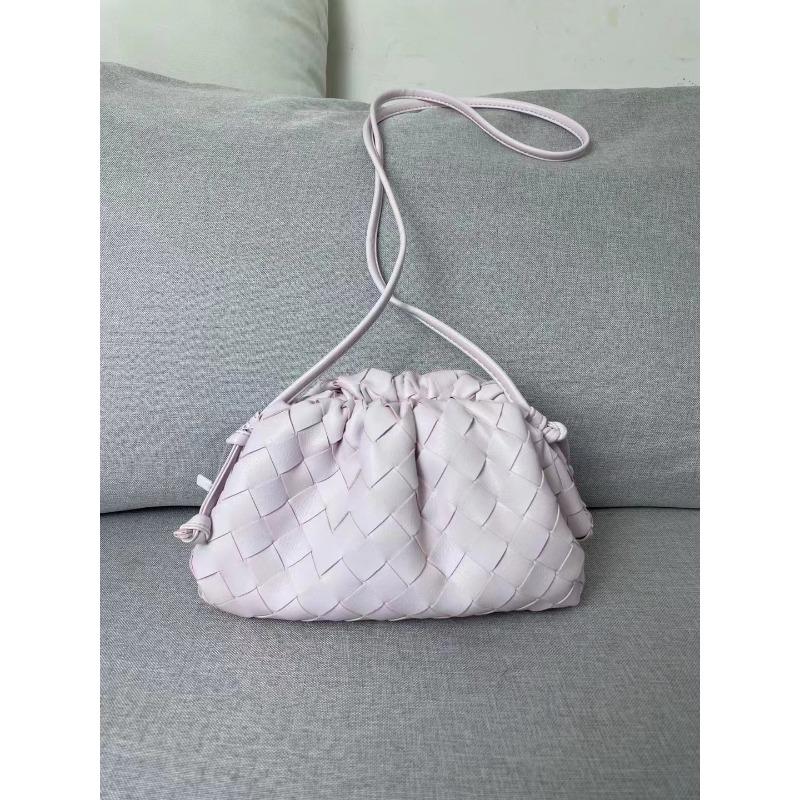 Women's New Pleated Dumpling Bag Genuine Leather Cloud Bag Cowhide Woven Shoulder Bag Crossbody Bag Ashi Ge Same Style