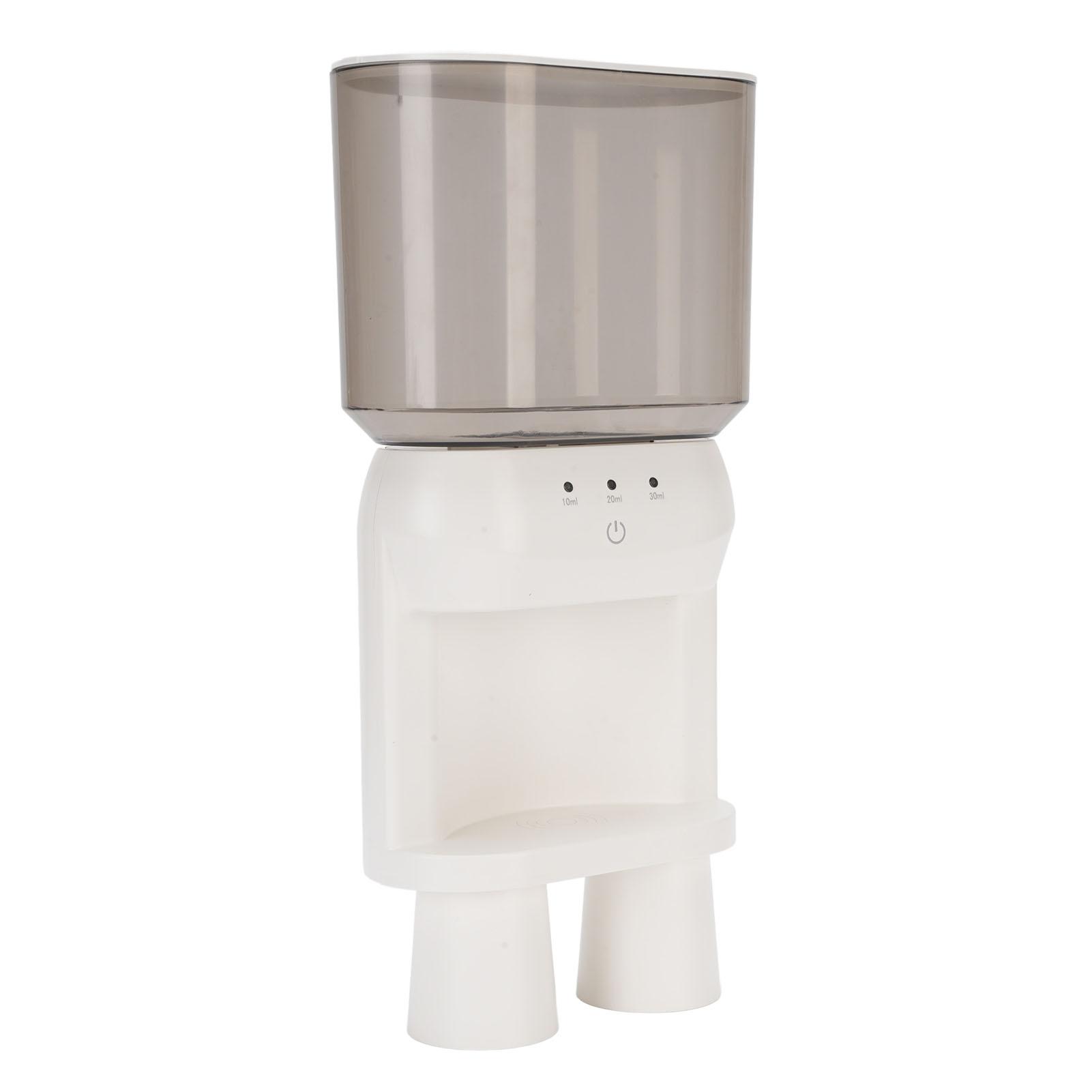 

Wall Mounted Mouthwash Dispenser 600ml Capacity 3 Gears Intelligent Induction Mouth Wash Dispenser with 2 Magnetic Cups for Bathroom