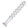 Glass Anal Plug Six-piece Set Pulling Beads Dual Use Small Dildos Butt Plugs Masturbation Posterior Dilation Adult Sex Toys