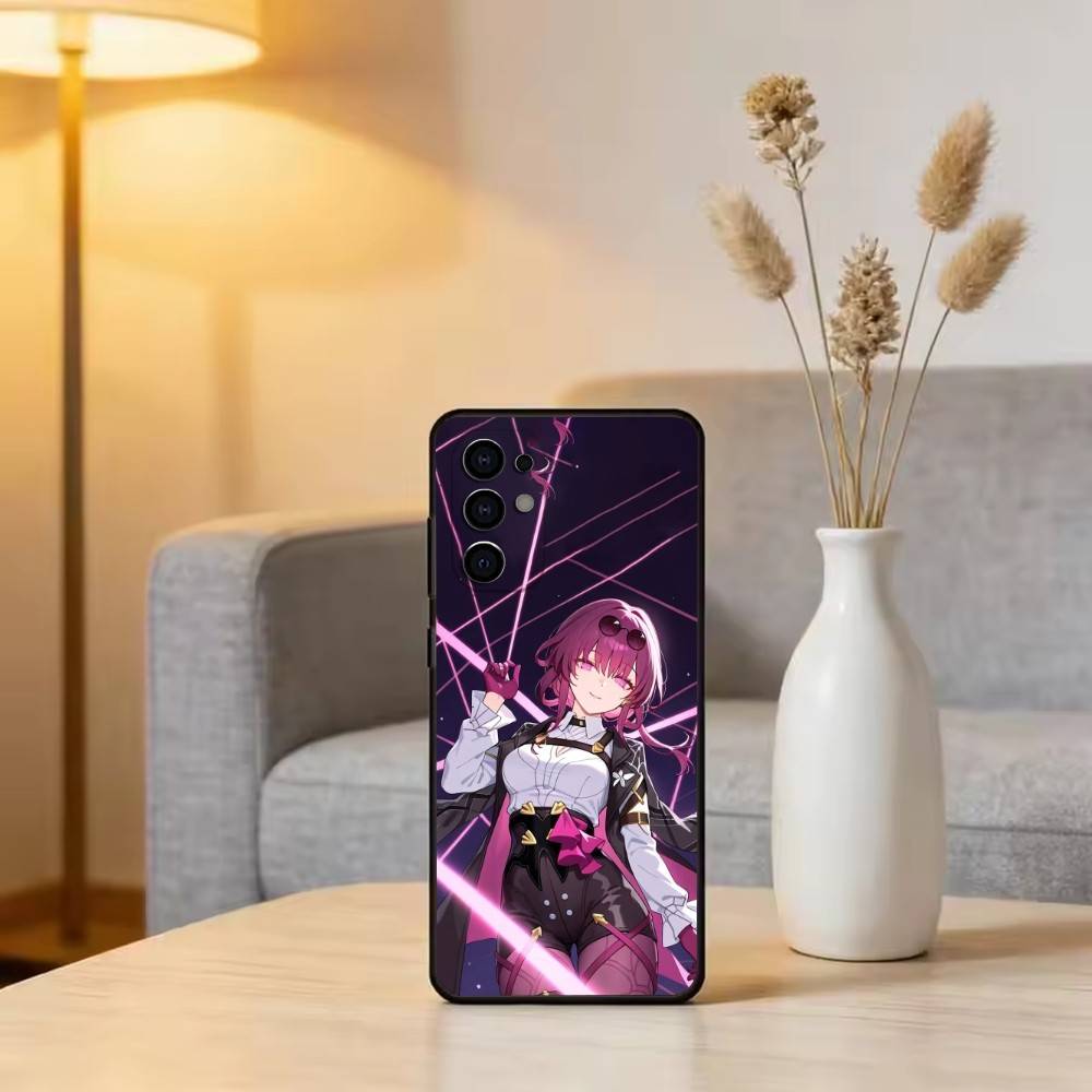 

Чехол для телефона H-Honkai S-Star R-Rail для Samsung S25, S24, S21, S22, S23, S30, Ultra, S20, Plus, Fe, Мягкий силиконовый черный чехол Samsung S25Plus