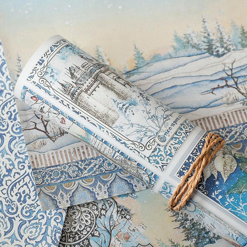 Stamperia Winter Tales Retro Fairy Collection: 15-Sheet Journal Paper Pack