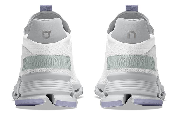 On Running Cloudnova White Glacier Grey Lavender Women's 26.98982